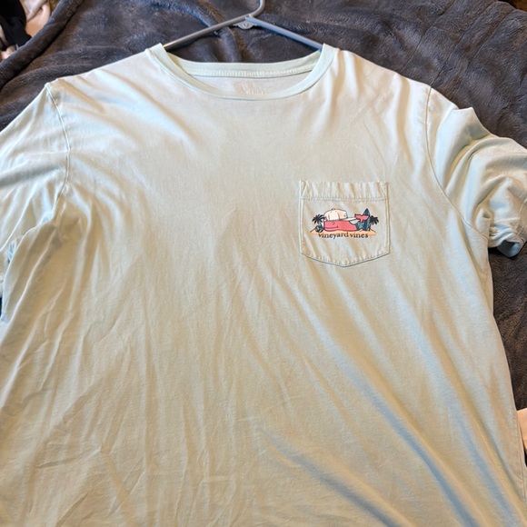 Vineyard Vines Blue Short Sleeve Tee - Picture 1 of 3